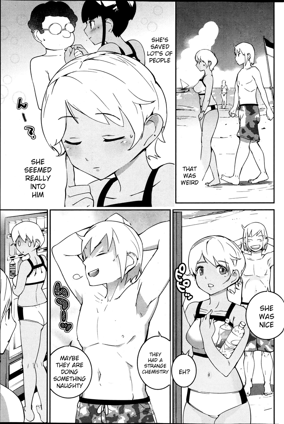 Hentai Manga Comic-Beach Mania-Read-7